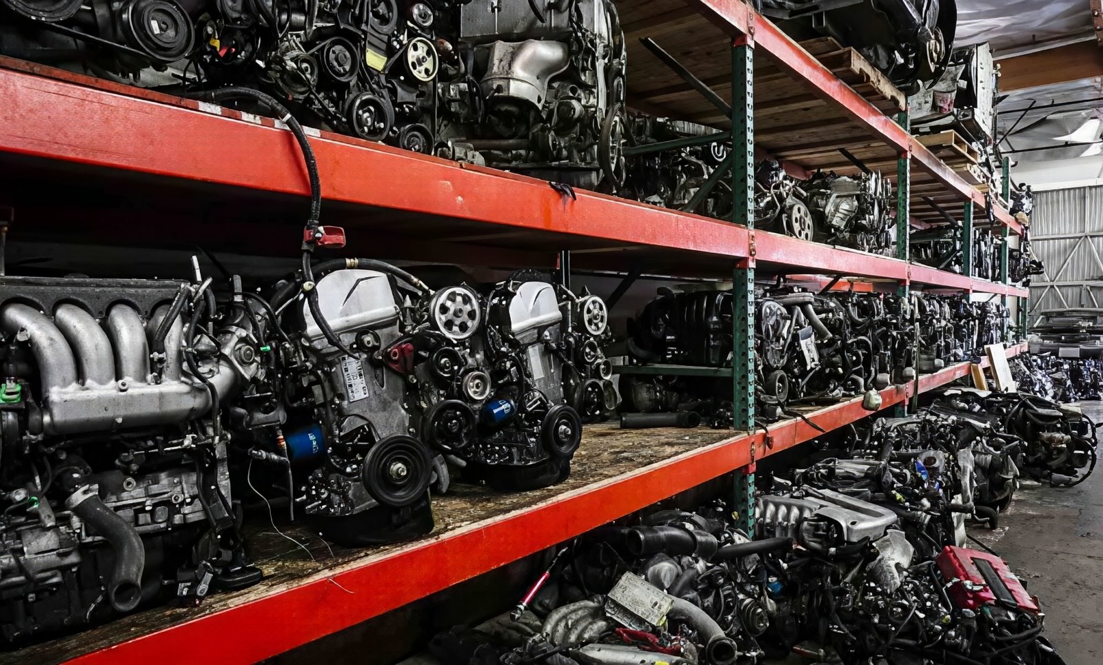 Used engine inspection