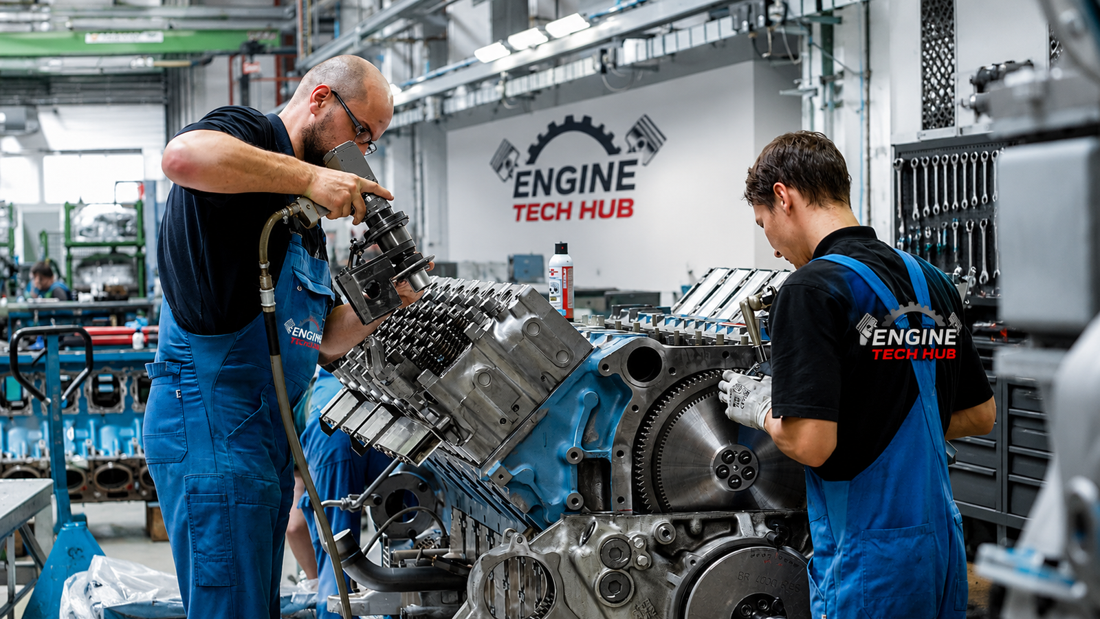 Remanufactured engine